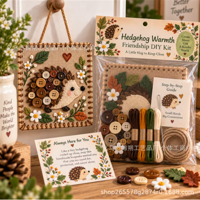 Art Craft Kit - Kit de Amistad con Botones DIY