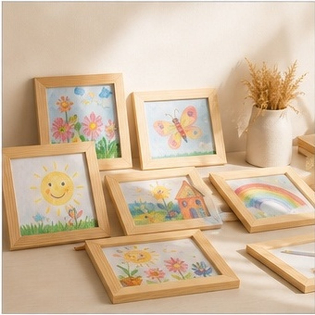 Art And Craft For Nursery - 6 unidades de marcos de fotos