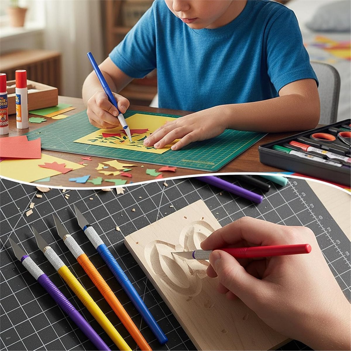 NUEVO 2026: Set Exacto de 64 P - Art Craft Cardboard reseña y precio