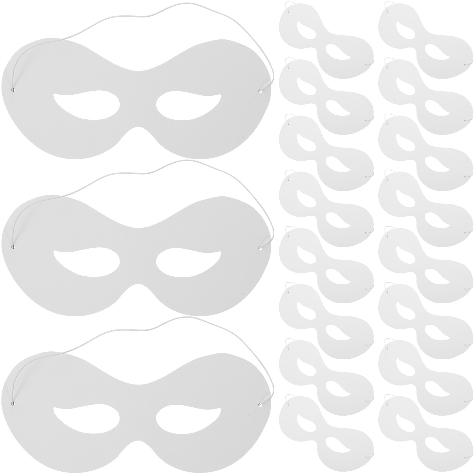 40 Piezas de Mascarillas de Pa - Art Craft With Paper reseña y precio