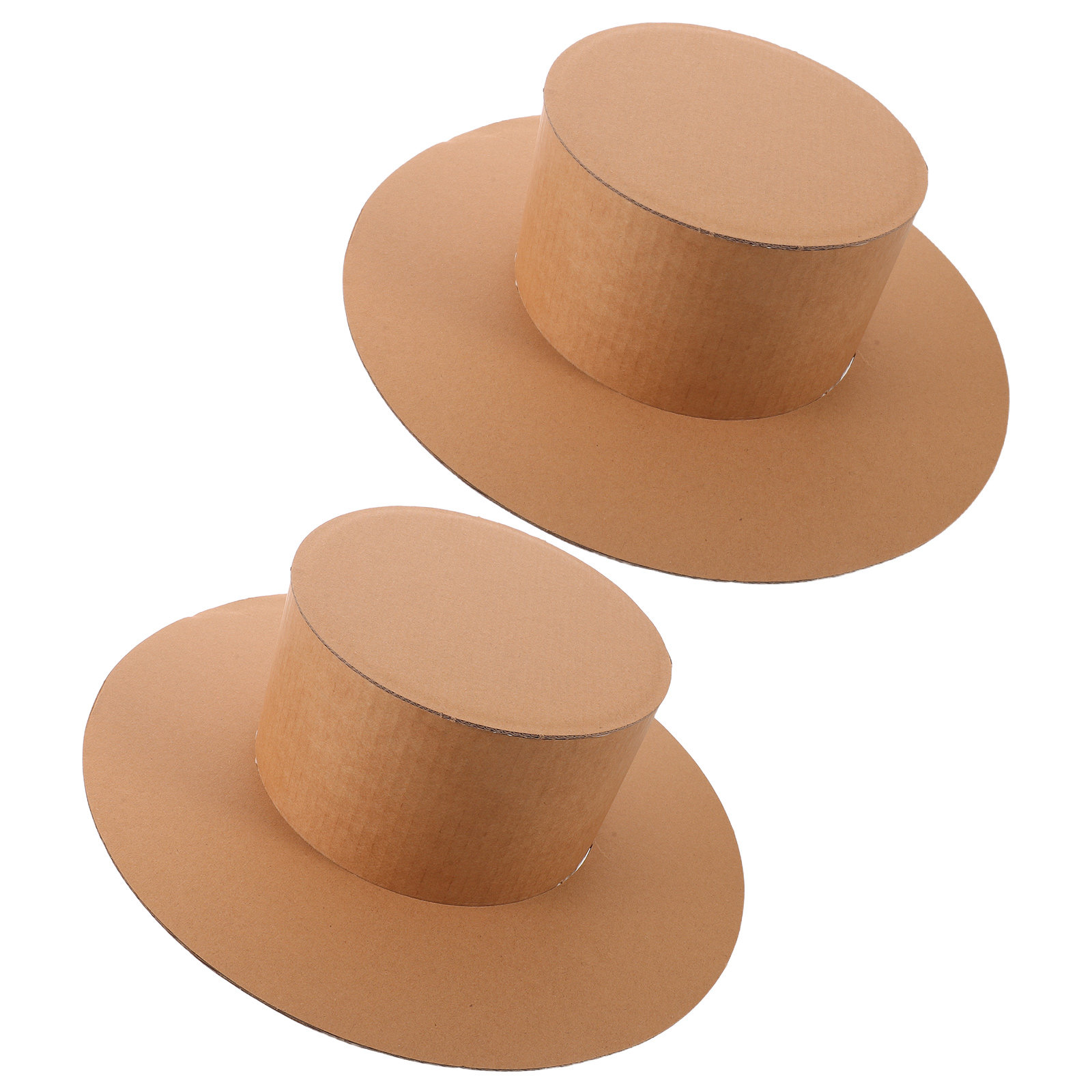 2 sombreros de copa en blanco  - Art Craft Cardboard reseña y precio