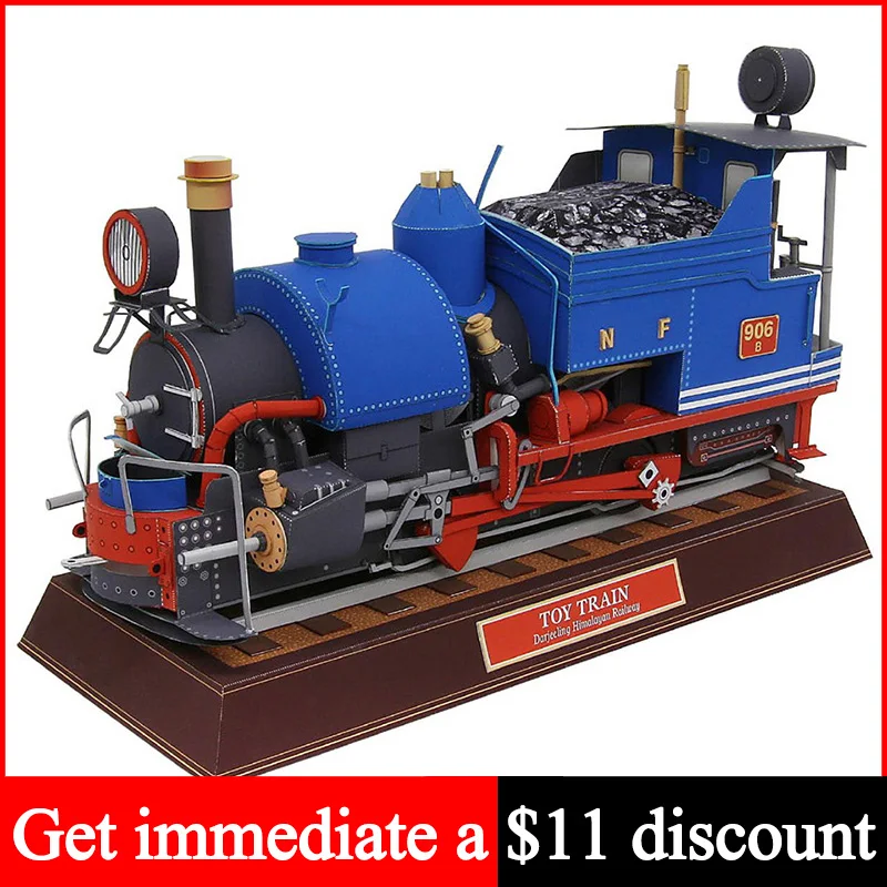 Locomotores de vapor de tren c - Art Craft Cardboard reseña y precio